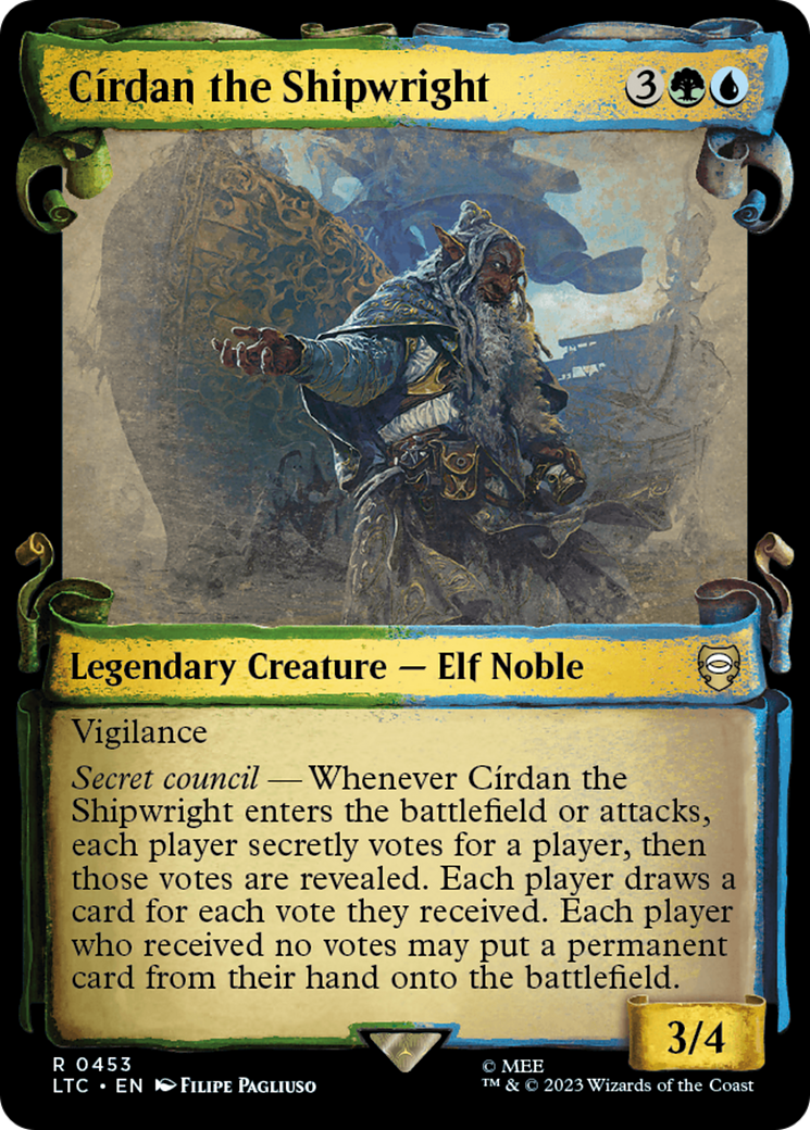 Cirdan the Shipwright [The Lord of the Rings: Tales of Middle-Earth Commander Showcase Scrolls] - Magic: The Gathering - Card Brawlers | Quebec | Canada |