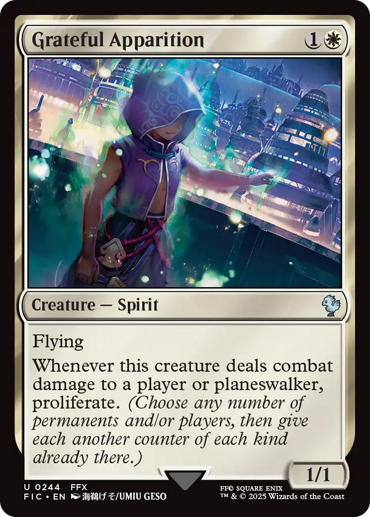 Grateful Apparition [FINAL FANTASY Commander] - Magic: The Gathering - Card Brawlers | Quebec | Canada |