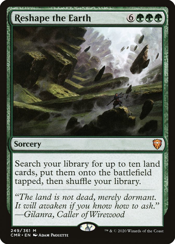Reshape the Earth [Commander Legends] - Magic: The Gathering - Card Brawlers | Quebec | Canada |
