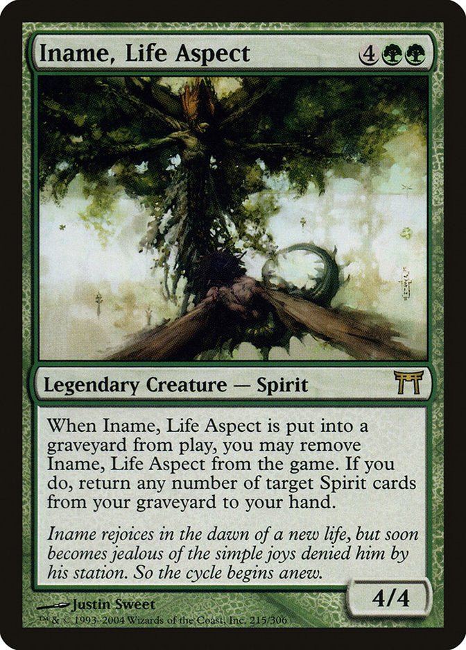 Iname, Life Aspect [Champions of Kamigawa] - Magic: The Gathering - Card Brawlers | Quebec | Canada |