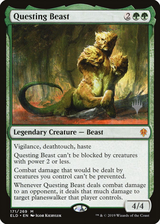 Questing Beast (Promo Pack) [Throne of Eldraine Promos] - Magic: The Gathering - Card Brawlers | Quebec | Canada |