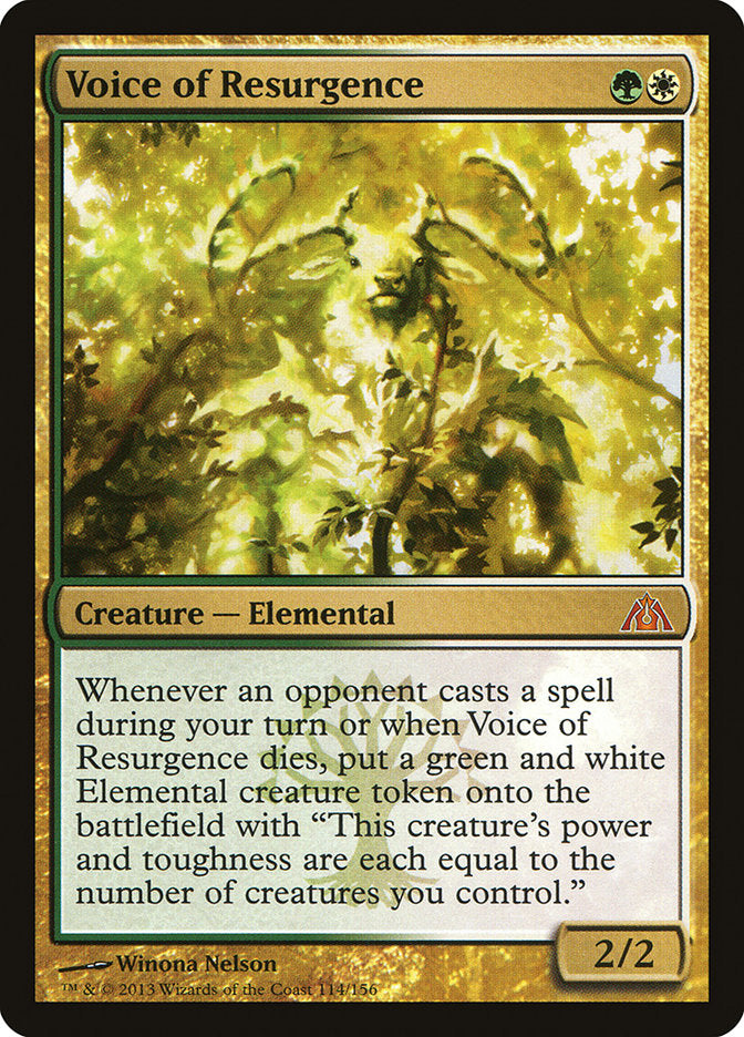 Voice of Resurgence [Dragon's Maze] - Magic: The Gathering - Card Brawlers | Quebec | Canada |