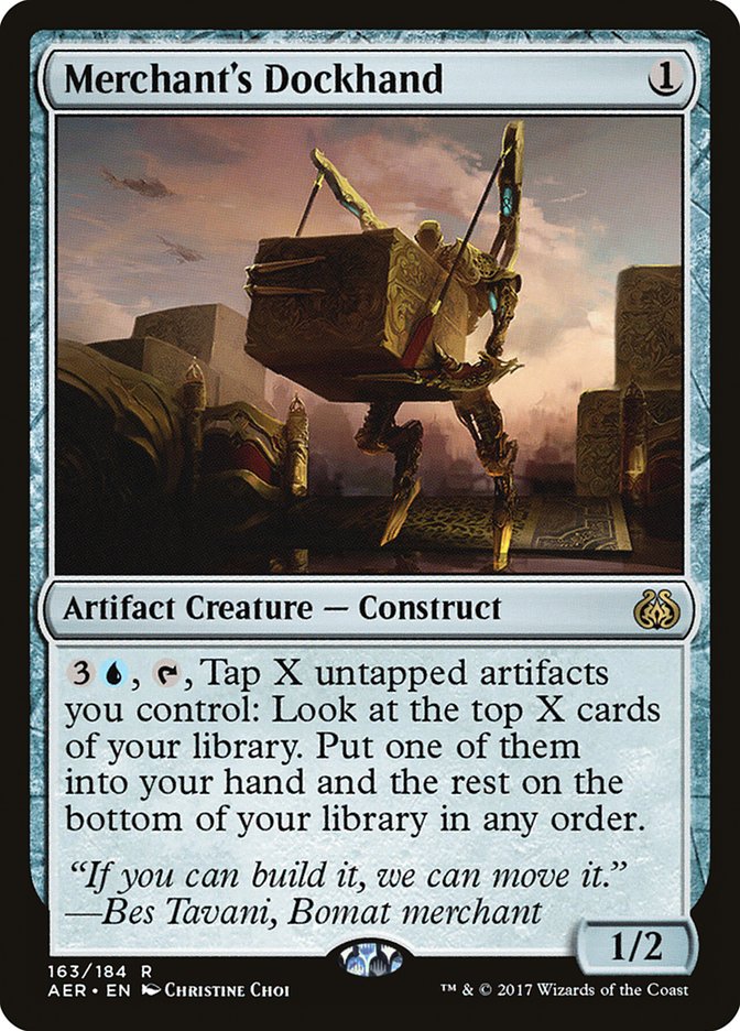 Merchant's Dockhand [Aether Revolt] - Magic: The Gathering - Card Brawlers | Quebec | Canada |