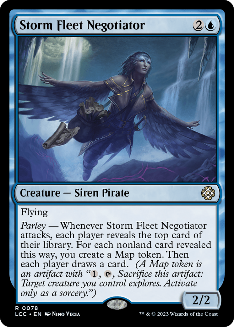 Storm Fleet Negotiator [The Lost Caverns of Ixalan Commander] - Magic: The Gathering - Card Brawlers | Quebec | Canada |