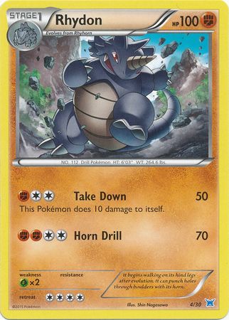 Rhydon (4/30) [XY: Trainer Kit 2 - Latios] - Card Brawlers | Quebec | Canada | Yu-Gi-Oh!