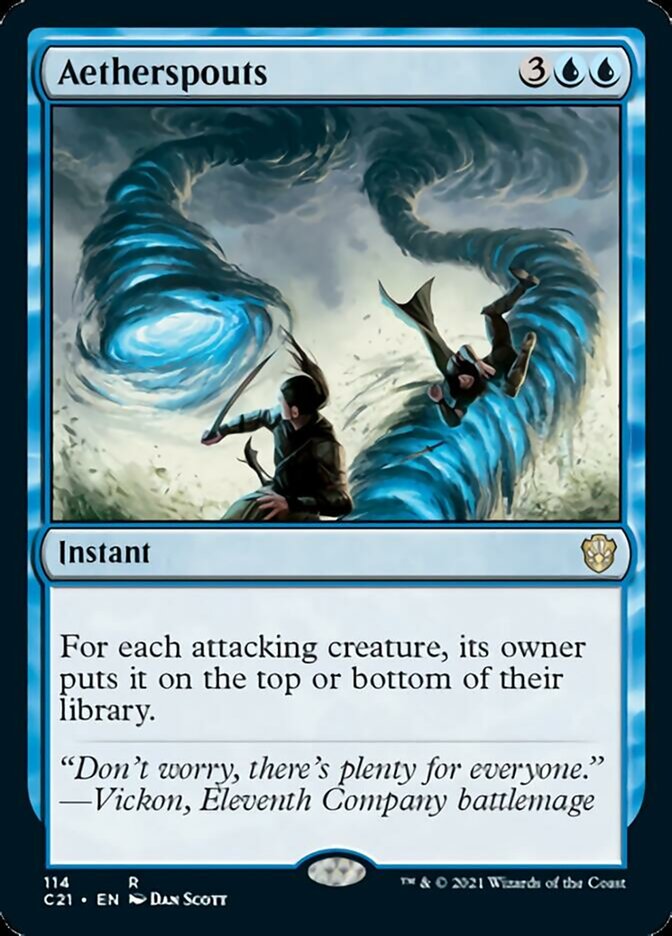 Aetherspouts [Commander 2021] - Magic: The Gathering - Card Brawlers | Quebec | Canada |