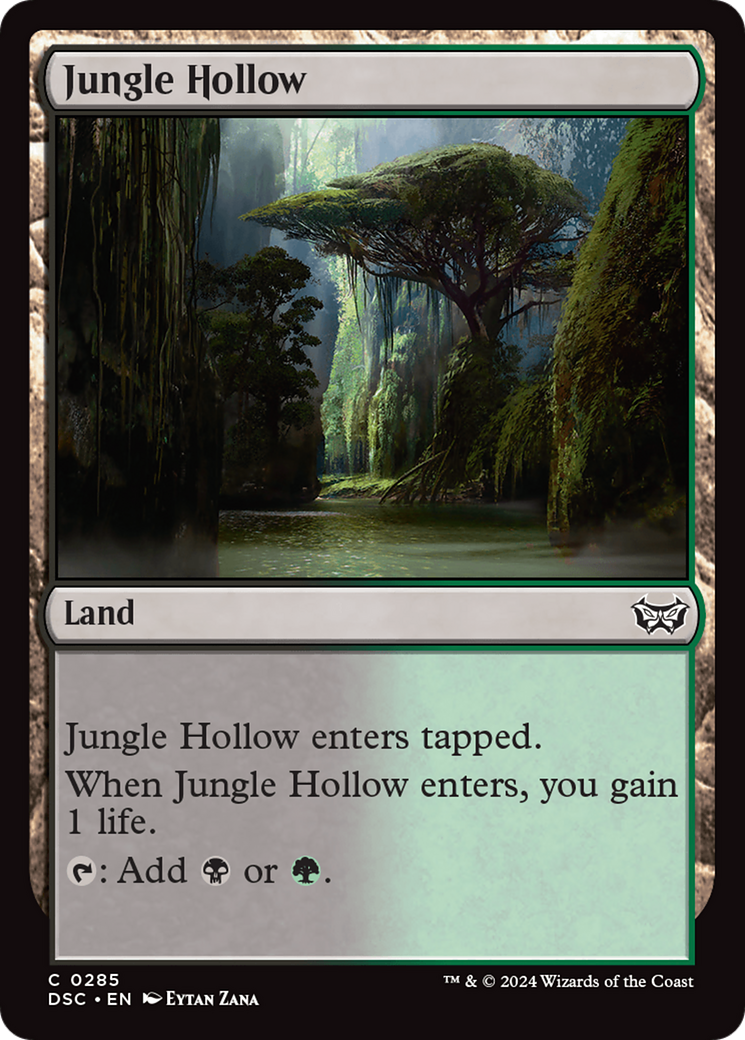 Jungle Hollow [Duskmourn: House of Horror Commander] - Magic: The Gathering - Card Brawlers | Quebec | Canada |