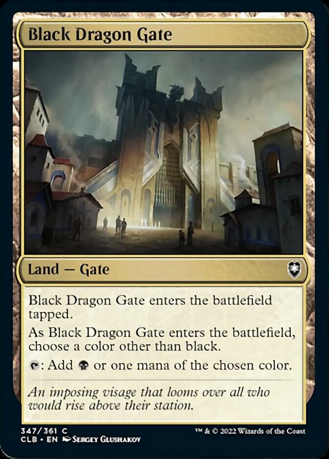 Black Dragon Gate [Commander Legends: Battle for Baldur's Gate] - Magic: The Gathering - Card Brawlers | Quebec | Canada |