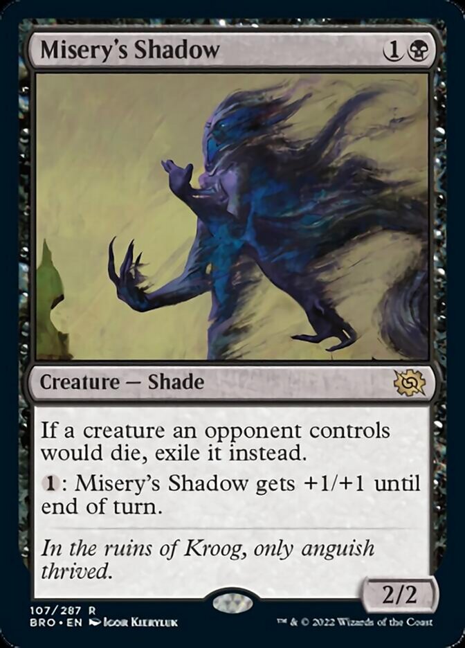 Misery's Shadow [The Brothers' War] - Magic: The Gathering - Card Brawlers | Quebec | Canada |