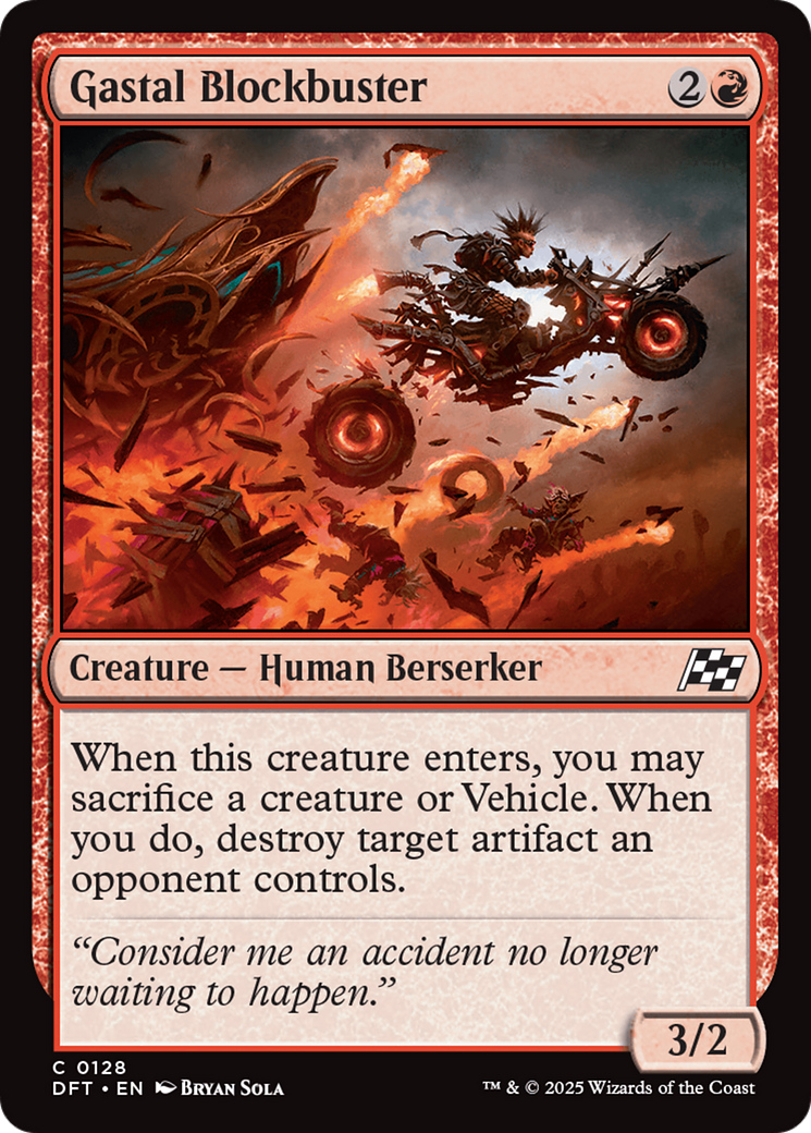 Gastal Blockbuster [Aetherdrift] - Magic: The Gathering - Card Brawlers | Quebec | Canada |