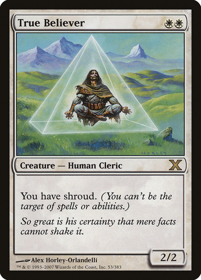 True Believer [Tenth Edition] - Magic: The Gathering - Card Brawlers | Quebec | Canada |