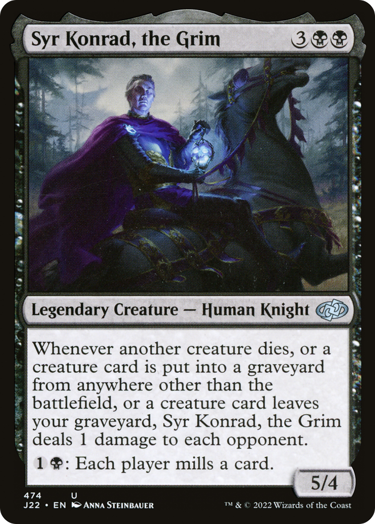Syr Konrad, the Grim [Jumpstart 2022] - Magic: The Gathering - Card Brawlers | Quebec | Canada |