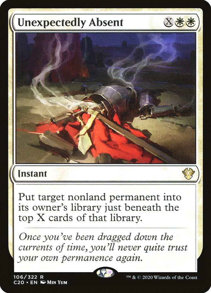 Unexpectedly Absent [Commander 2020] - Magic: The Gathering - Card Brawlers | Quebec | Canada |