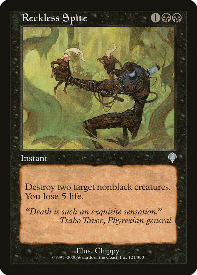 Reckless Spite [Invasion] - Magic: The Gathering - Card Brawlers | Quebec | Canada |