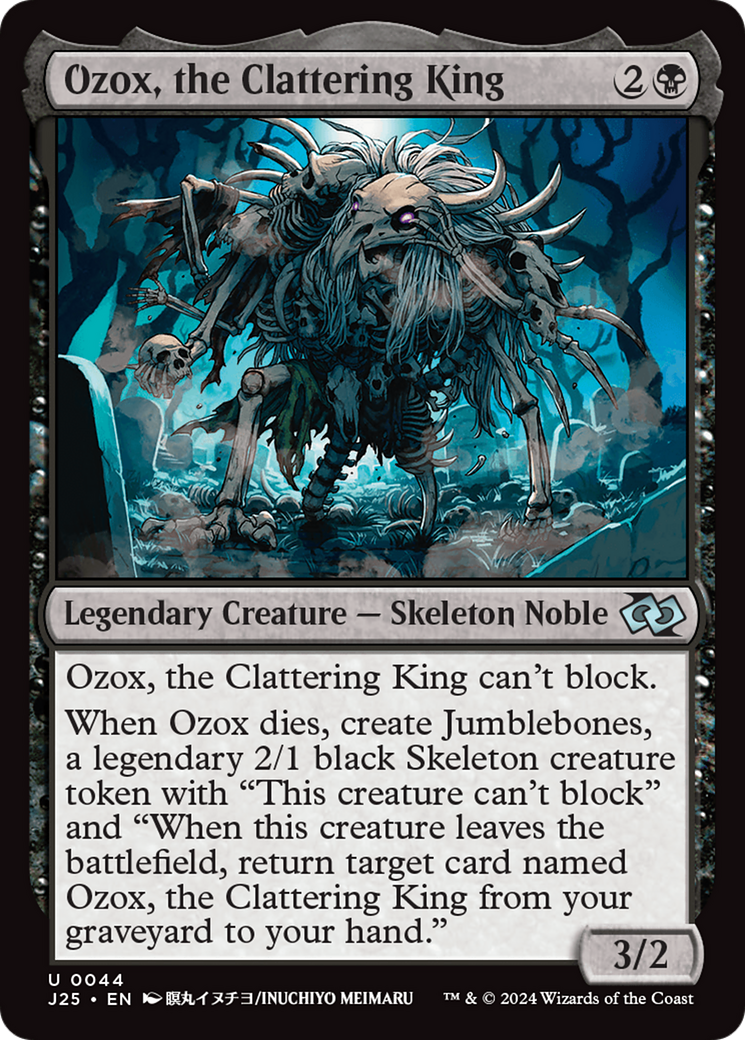 Ozox, the Clattering King (Anime) [Foundations Jumpstart] - Magic: The Gathering - Card Brawlers | Quebec | Canada |