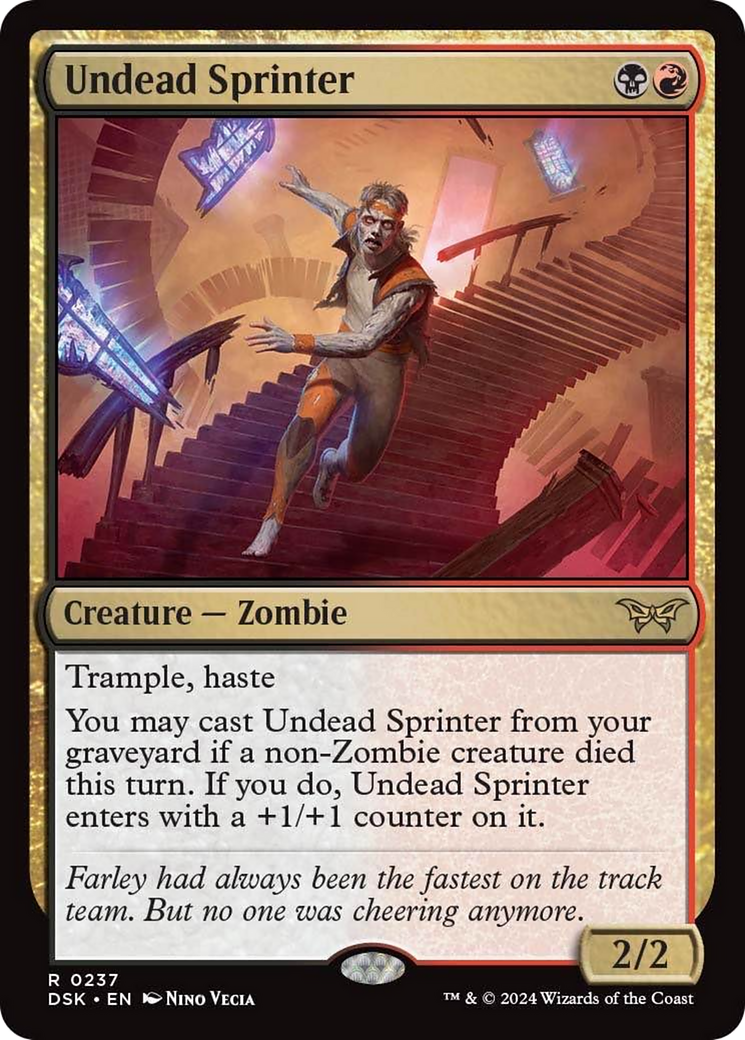 Undead Sprinter [Duskmourn: House of Horror] - Magic: The Gathering - Card Brawlers | Quebec | Canada |