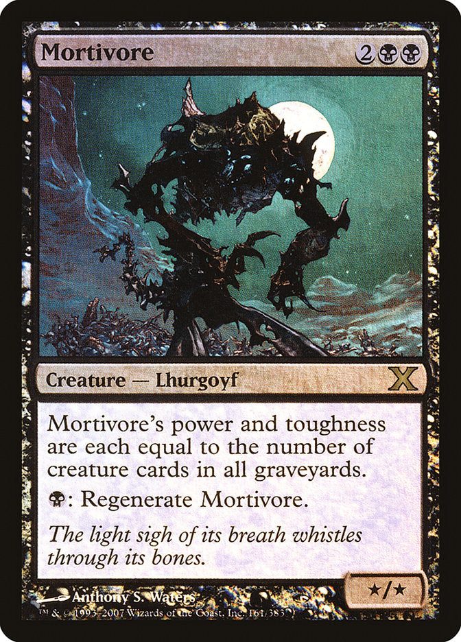 Mortivore (Premium Foil) [Tenth Edition] - Magic: The Gathering - Card Brawlers | Quebec | Canada |