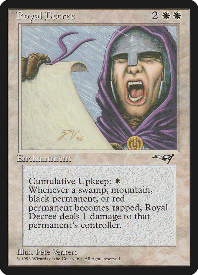 Royal Decree [Alliances] - Magic: The Gathering - Card Brawlers | Quebec | Canada |