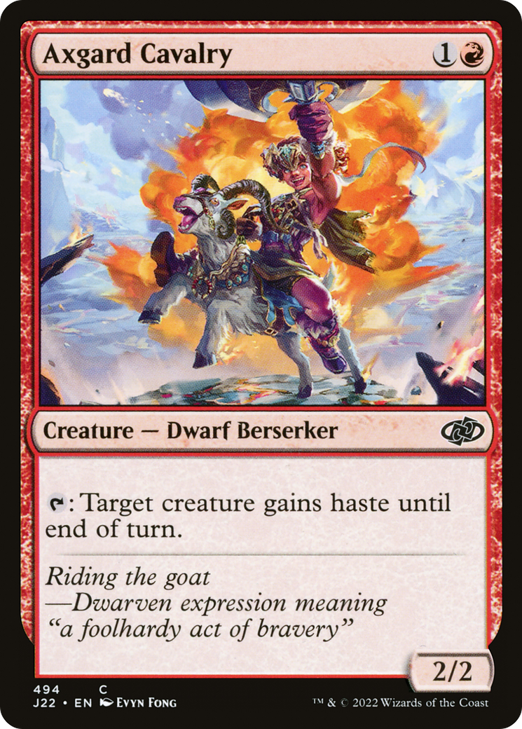 Axgard Cavalry [Jumpstart 2022] - Magic: The Gathering - Card Brawlers | Quebec | Canada |