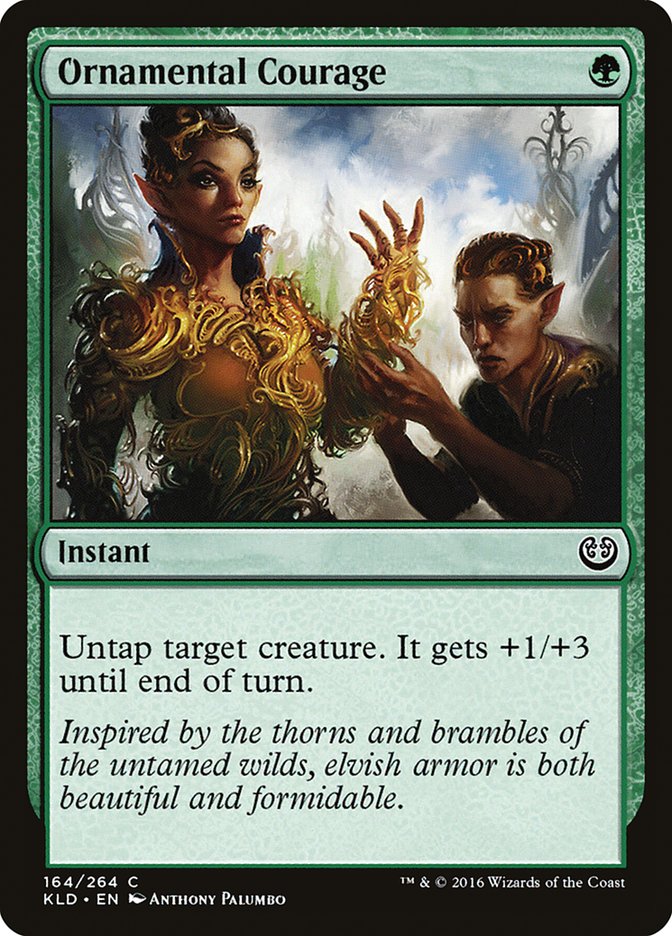 Ornamental Courage [Kaladesh] - Magic: The Gathering - Card Brawlers | Quebec | Canada |