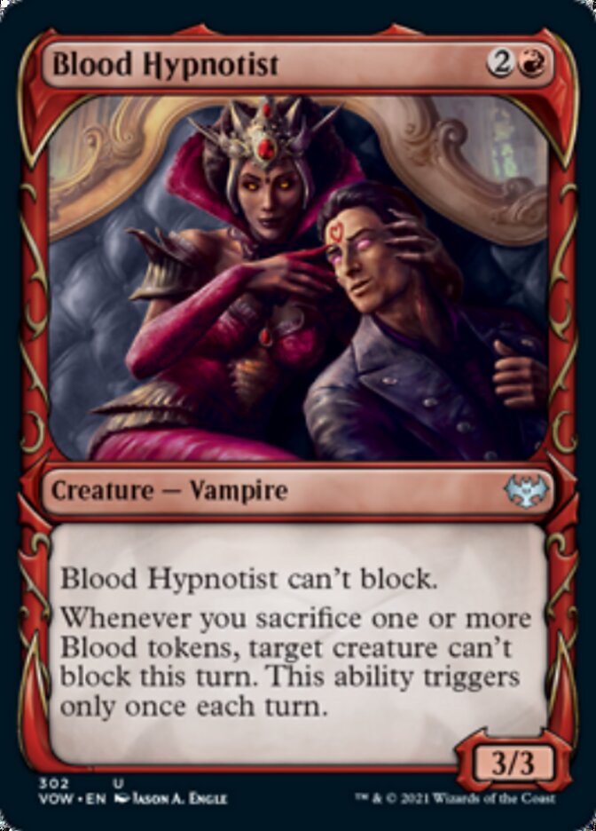 Blood Hypnotist (Showcase Fang Frame) [Innistrad: Crimson Vow] - Magic: The Gathering - Card Brawlers | Quebec | Canada |