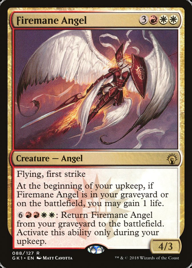 Firemane Angel [Guilds of Ravnica Guild Kit] - Magic: The Gathering - Card Brawlers | Quebec | Canada |