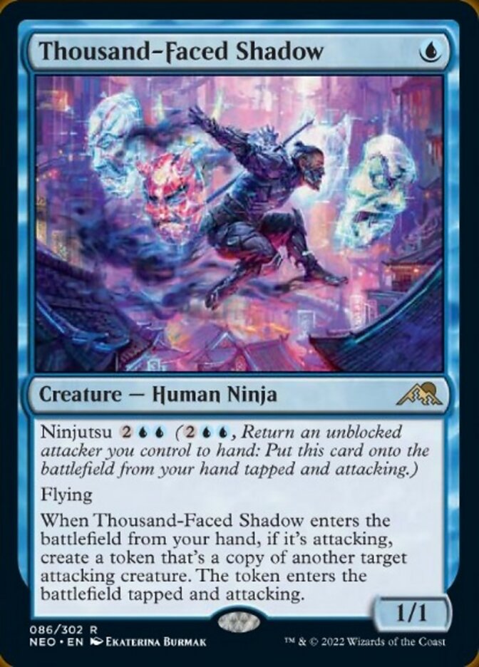 Thousand-Faced Shadow [Kamigawa: Neon Dynasty] - Magic: The Gathering - Card Brawlers | Quebec | Canada |