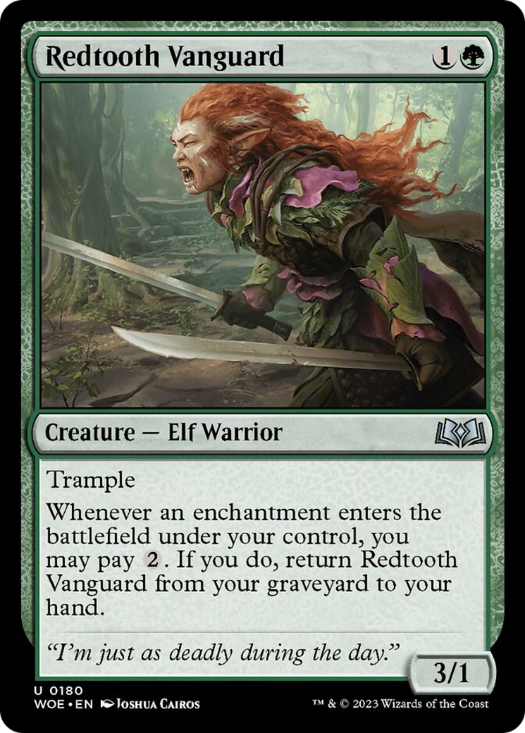 Redtooth Vanguard [Wilds of Eldraine] - Magic: The Gathering - Card Brawlers | Quebec | Canada |