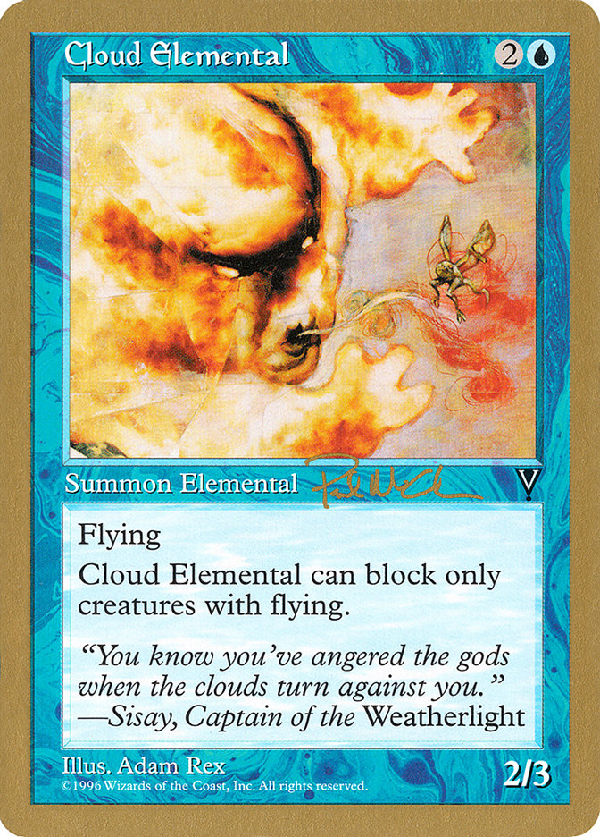 Cloud Elemental (Paul McCabe) [World Championship Decks 1997] - Magic: The Gathering - Card Brawlers | Quebec | Canada |