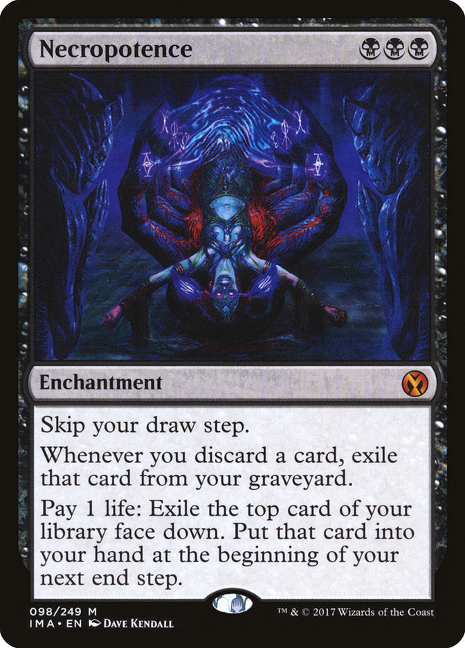 Necropotence [Iconic Masters] - Magic: The Gathering - Card Brawlers | Quebec | Canada |