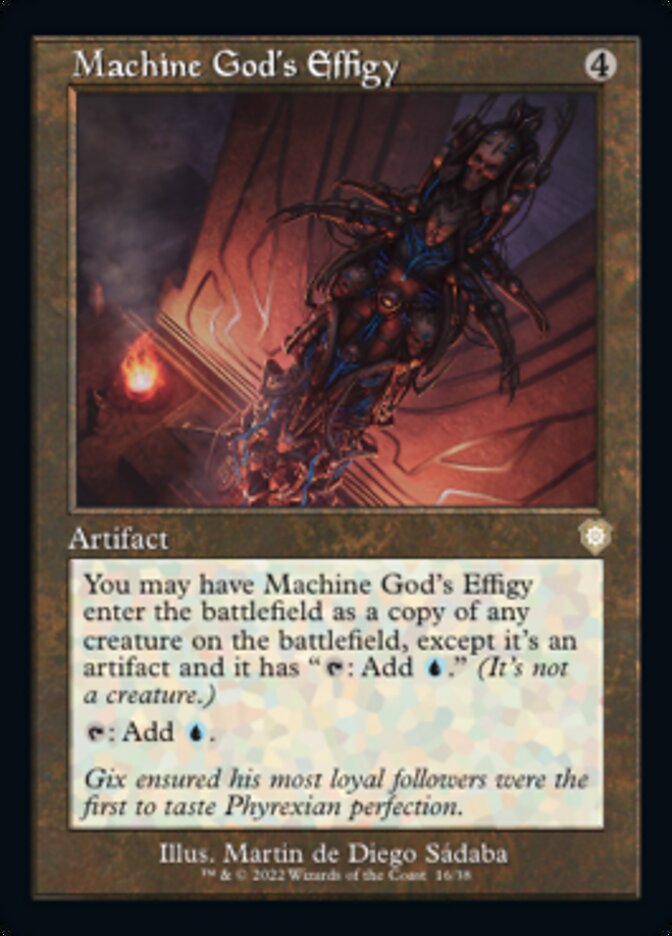 Machine God's Effigy (Retro) [The Brothers' War Commander] - Magic: The Gathering - Card Brawlers | Quebec | Canada |