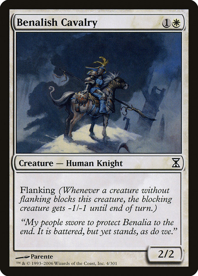 Benalish Cavalry [Time Spiral] - Magic: The Gathering - Card Brawlers | Quebec | Canada |