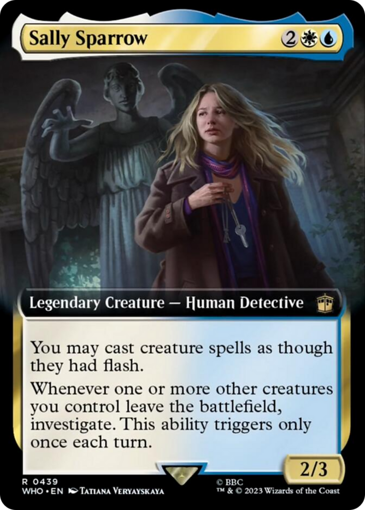 Sally Sparrow (Extended Art) [Doctor Who] - Magic: The Gathering - Card Brawlers | Quebec | Canada |