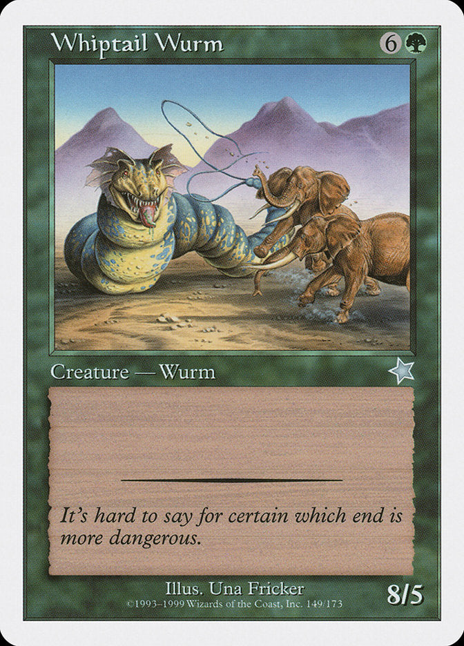 Whiptail Wurm [Starter 1999] - Magic: The Gathering - Card Brawlers | Quebec | Canada |