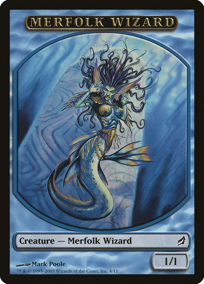 Merfolk Wizard Token [Lorwyn Tokens] - Magic: The Gathering - Card Brawlers | Quebec | Canada |