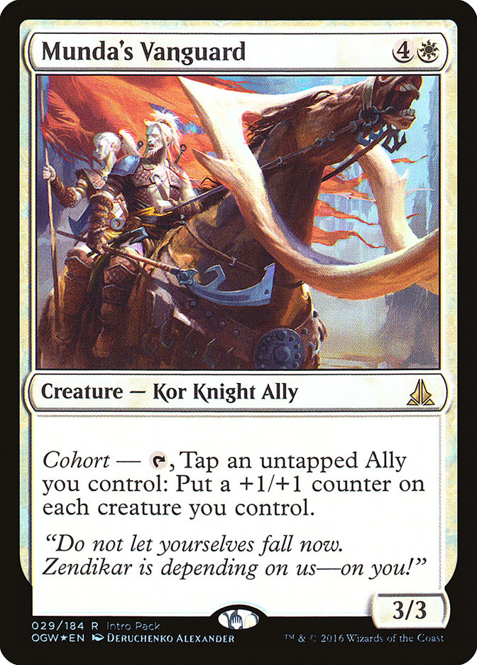 Munda's Vanguard (Intro Pack) [Oath of the Gatewatch Promos] - Magic: The Gathering - Card Brawlers | Quebec | Canada |