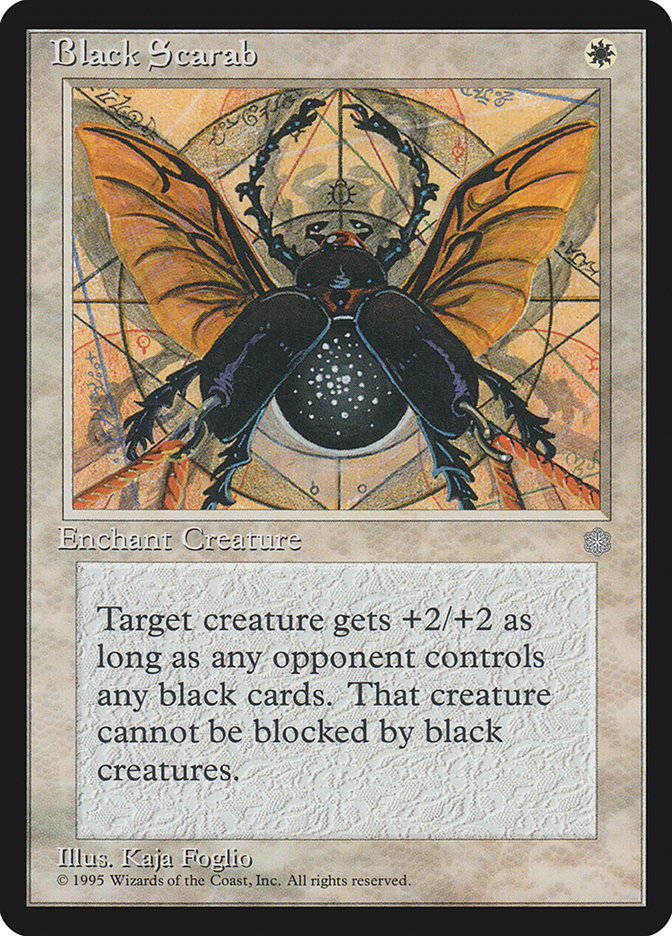 Black Scarab [Ice Age] - Magic: The Gathering - Card Brawlers | Quebec | Canada |