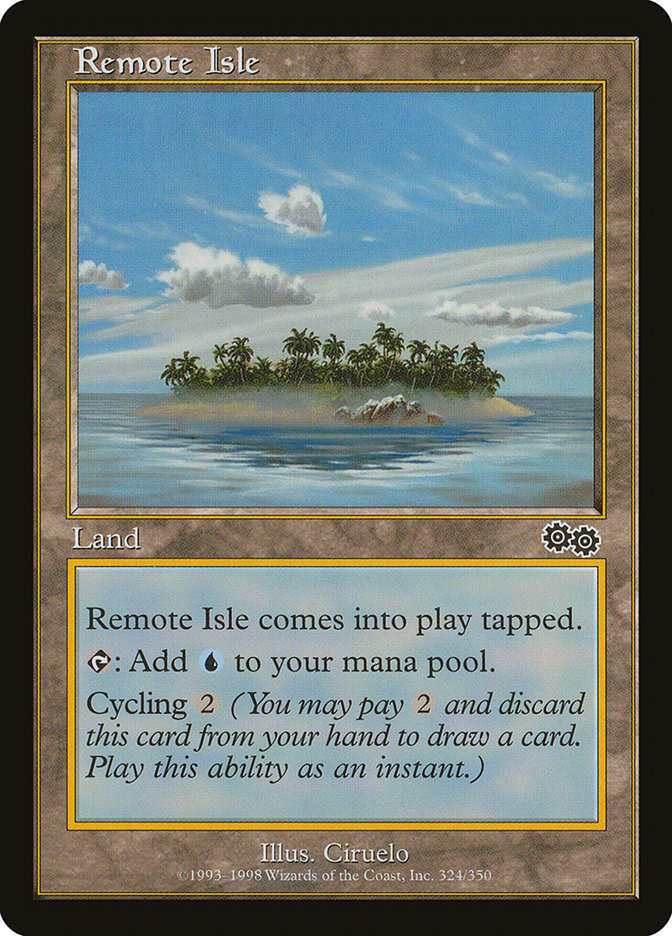 Remote Isle [Urza's Saga] - Magic: The Gathering - Card Brawlers | Quebec | Canada |