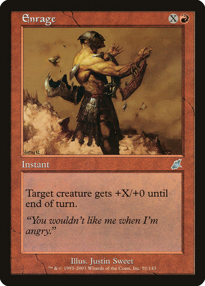 Enrage [Scourge] - Magic: The Gathering - Card Brawlers | Quebec | Canada |