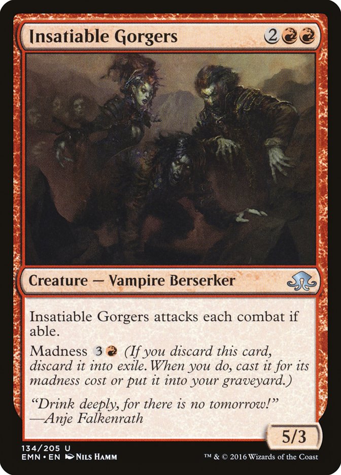 Insatiable Gorgers [Eldritch Moon] - Magic: The Gathering - Card Brawlers | Quebec | Canada |