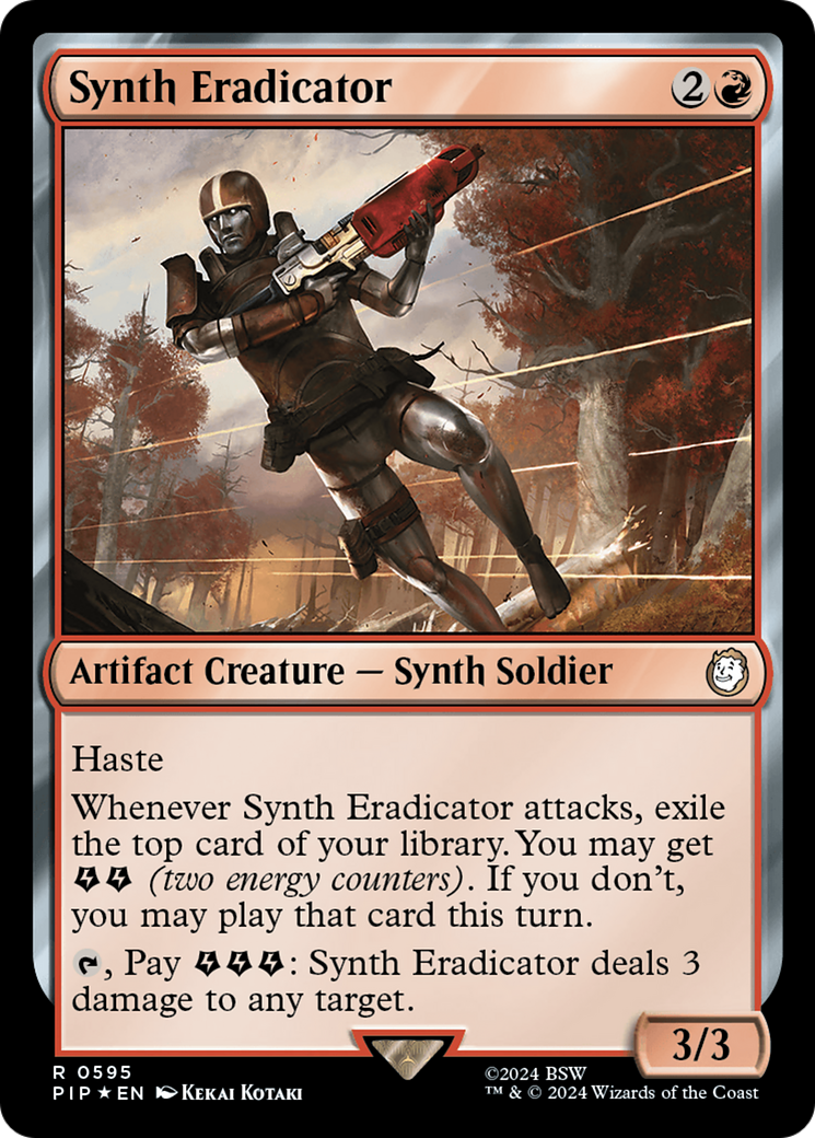 Synth Eradicator (Surge Foil) [Fallout] - Magic: The Gathering - Card Brawlers | Quebec | Canada |