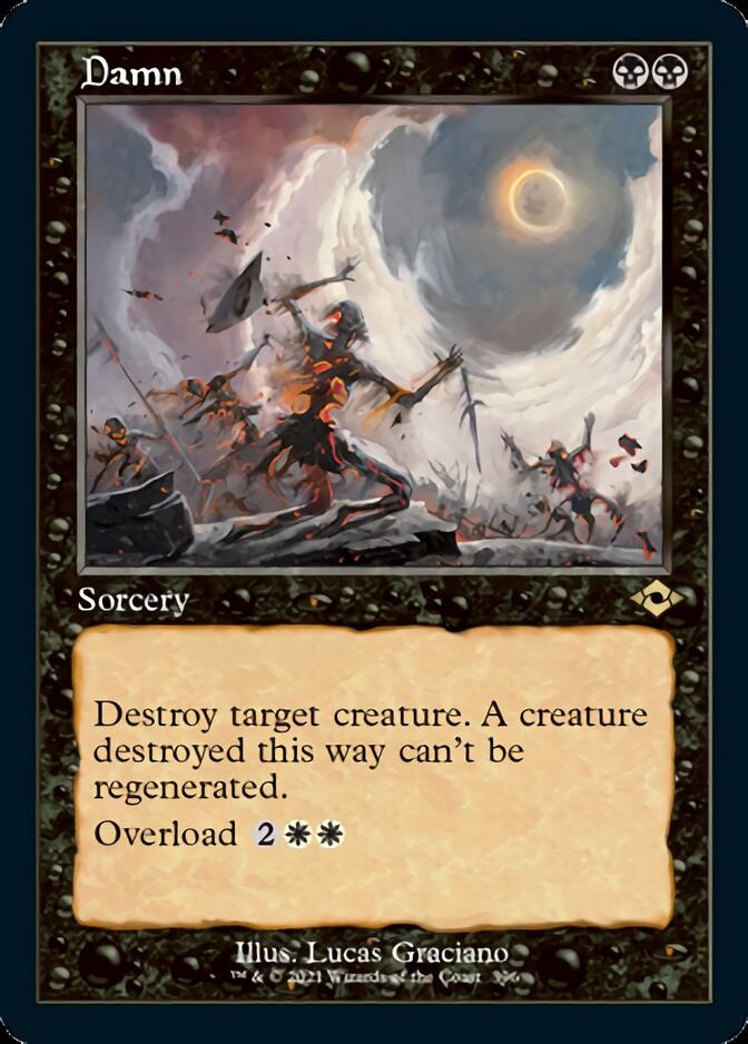Damn (Retro Foil Etched) [Modern Horizons 2] - Magic: The Gathering - Card Brawlers | Quebec | Canada |