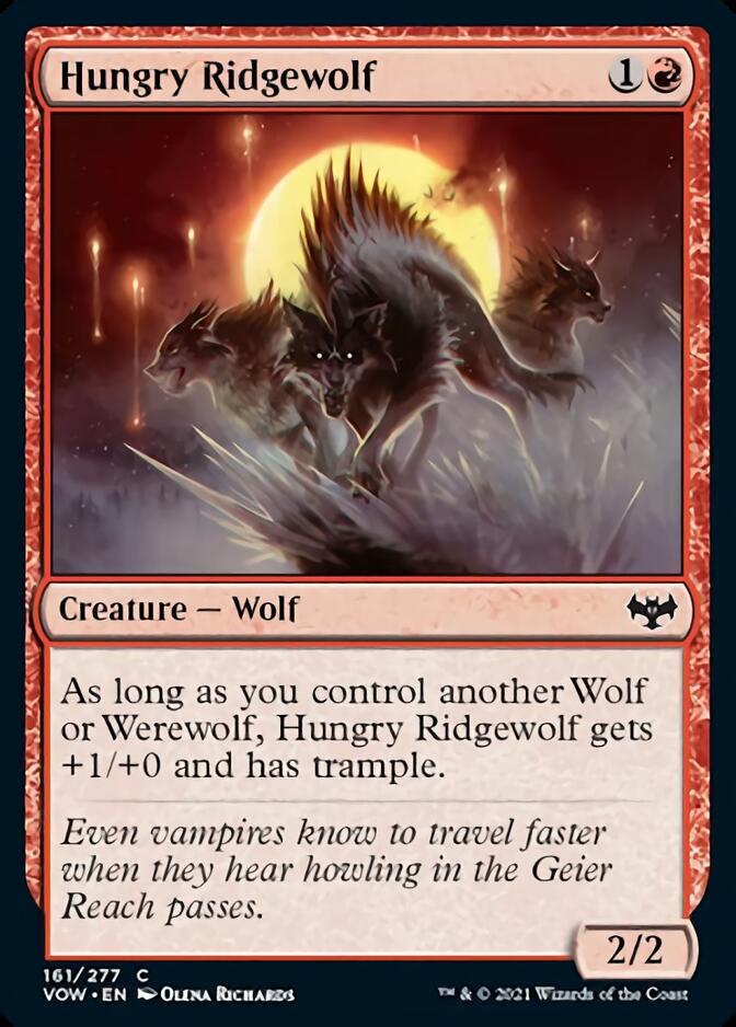 Hungry Ridgewolf [Innistrad: Crimson Vow] - Magic: The Gathering - Card Brawlers | Quebec | Canada |