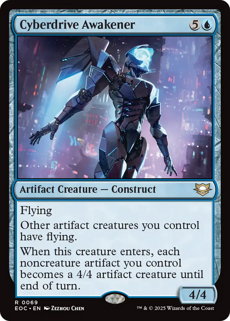 Cyberdrive Awakener [Edge of Eternities Commander] - Magic: The Gathering - Card Brawlers | Quebec | Canada |