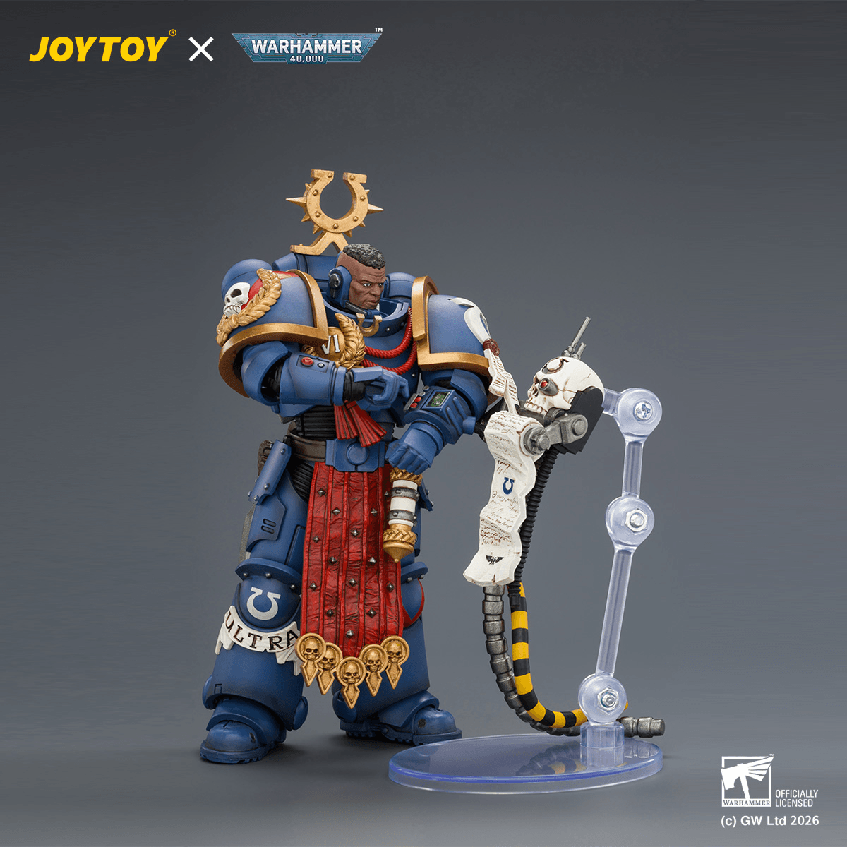 JOYTOY - Ultramarines Ferren Areios with Thunder Hammer and Bolt Pistol - (PREORDER) November 30, 2026
