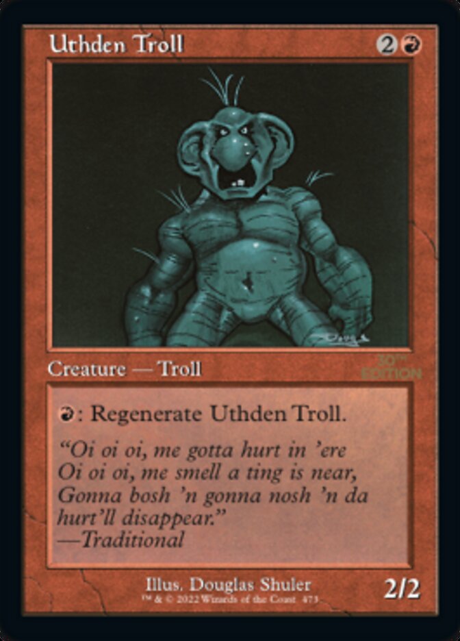 Uthden Troll (Retro) [30th Anniversary Edition] - Magic: The Gathering - Card Brawlers | Quebec | Canada |