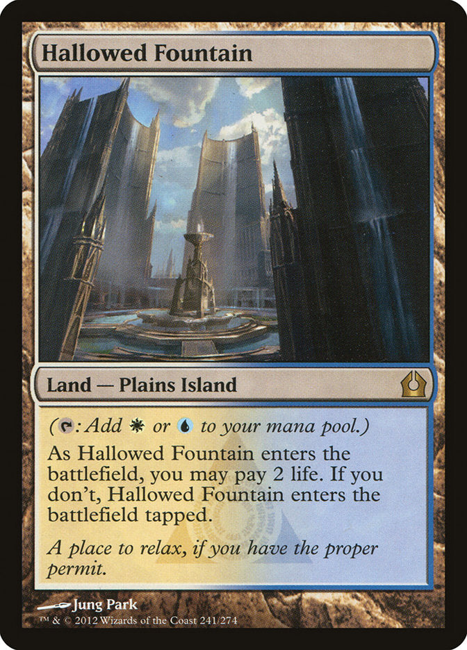 Hallowed Fountain [Return to Ravnica] - Magic: The Gathering - Card Brawlers | Quebec | Canada |