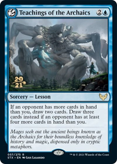 Teachings of the Archaics [Strixhaven: School of Mages Prerelease Promos] - Magic: The Gathering - Card Brawlers | Quebec | Canada |