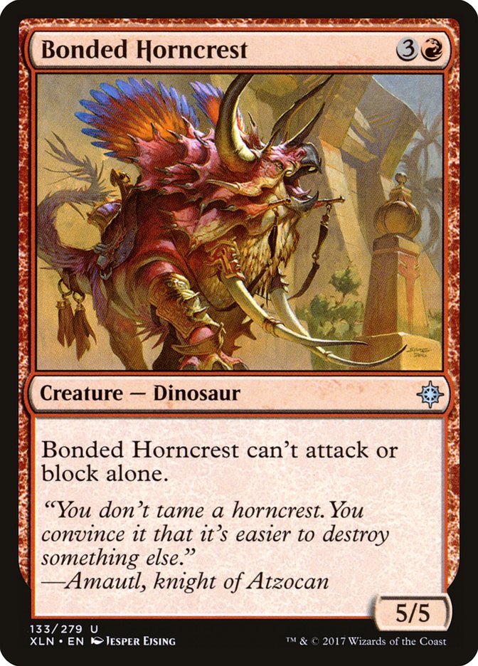 Bonded Horncrest [Ixalan] - Magic: The Gathering - Card Brawlers | Quebec | Canada |