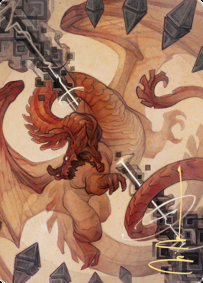Soul Shatter Art Card (Gold-Stamped Signature) [Zendikar Rising Art Series] - Magic: The Gathering - Card Brawlers | Quebec | Canada |